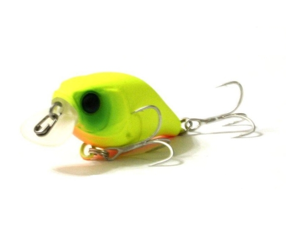Воблер JACKALL Chubby 38 цвет mat chartreuse