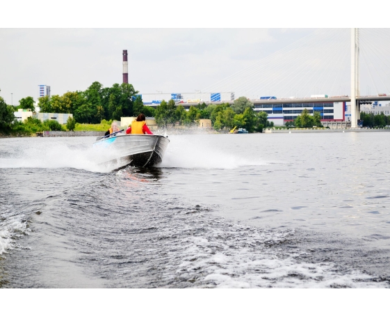 Корпусная лодка Рейд 420 C алюминиевая