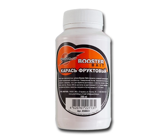Добавка аминокислотная GF Booster Bait КАРАСЬ фруктовый 0.200л арт.650022