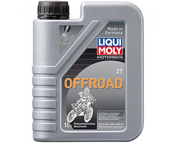 Полусинтетическое моторное масло LIQUI MOLY Motorbike 2T Offroad 1L 3065