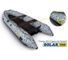 Надувная лодка Solar (Солар) 420 Strela Jet tunnel, Пиксель