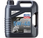 НС-синтетическое моторное масло LIQUI MOLY Motorbike 4T 5W-40 HC Street 4L 20751