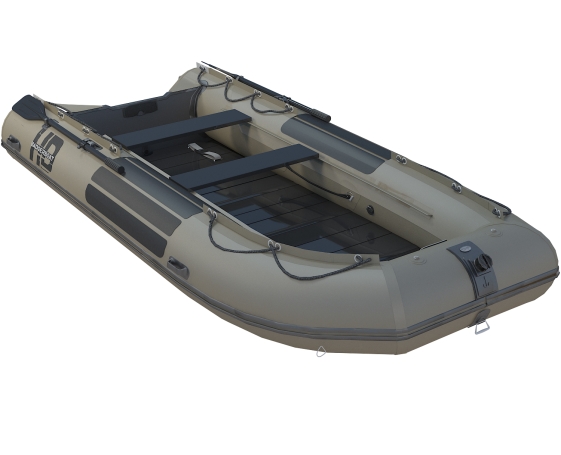 Надувная лодка Badger HEAVY DUTY HD 370 Серый