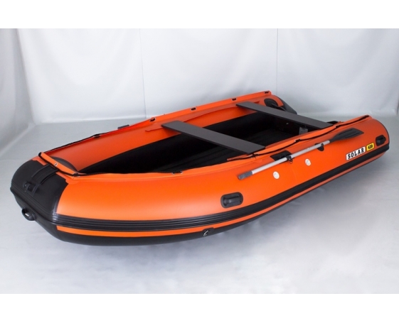 Надувная лодка Солар 480 Jet Tunnel оранжевый