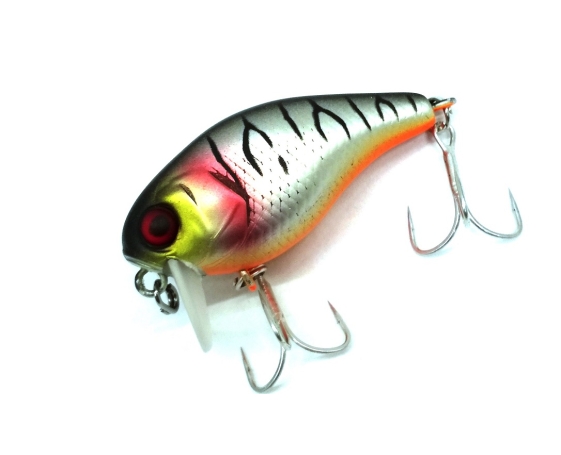 Воблер JACKALL Chubby 38 SSR цвет uv mat silver tiger