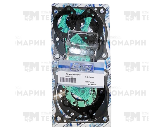 Верхний к-т прокладок Yamaha 800 007-613-01 WSM