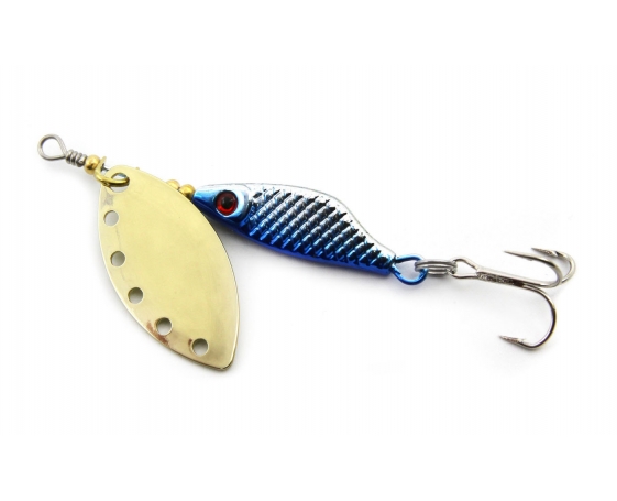 Блесна EXTREME FISHING Absolute Obsession №2 9g 16-S/Blue/G