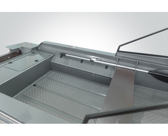 Корпусная лодка Swimmer 370XL со стеклом и калиткой