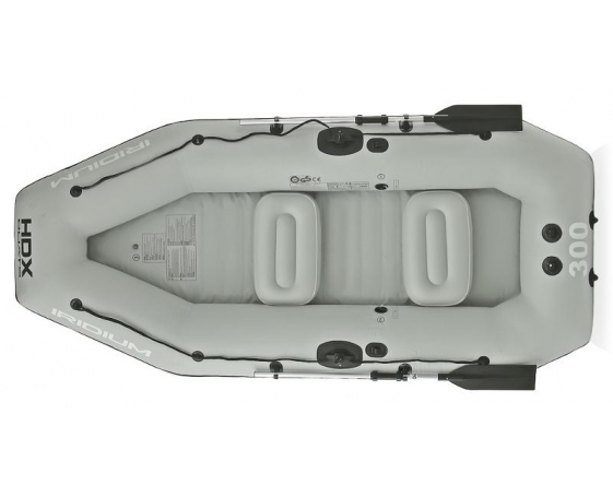 Надувная лодка HDX модель IRIDIUM 300 AM, цвет серый - фото 2