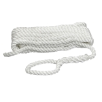 Купить Santong Rope Трёхпрядный трос швартовый Santong Rope 12мм*10м белый STMLW02 Santong Rope у официального дилера со скидкой