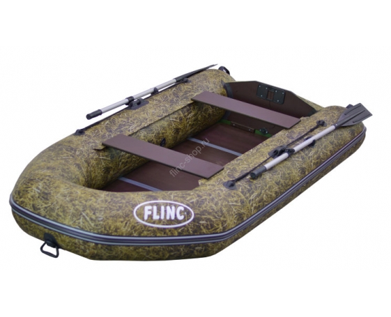 Надувная лодка Flinc FT290L (цвет камуфляж)