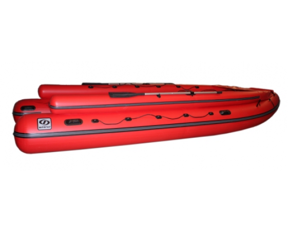 Надувная лодка Фрегат M-550 FM L лп, красная - фото 2