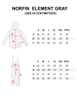 Костюм зимний Norfin ELEMENT GRAY 04 р.XL