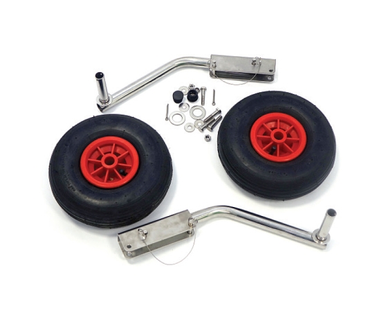 Комплект колес транцевых удлиненных Техномарин для НЛ типа "Ротан" 260 мм. 060203T