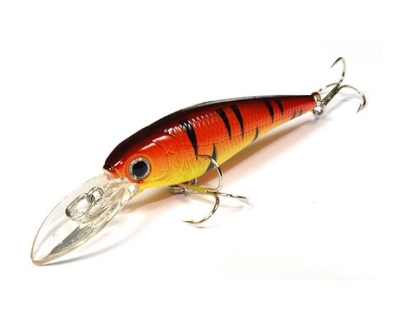 Воблер Lucky Craft Bevy Shad 60F_0289 Fire Tiger 202*