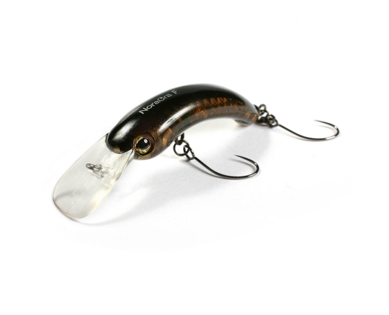 Воблер JACKALL TIMON Noracra 42F suke black