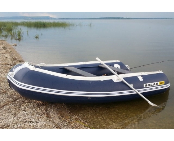 Надувная лодка Солар 330 синий