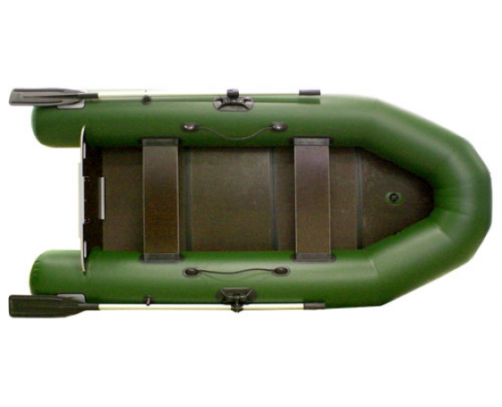 Надувная лодка Фрегат 300 EК л/т зеленая - фото 2