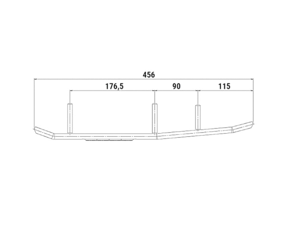 Конек лыжи снегохода BRP 100318T