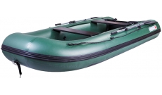 Надувная лодка Yukona (Юкона) 310TSE (F) -в комплекте с фанерным пайлом (зеленая, серая, Combi)
