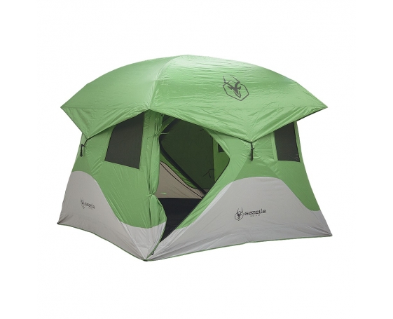 Летняя палатка куб GAZELLE T4 MAN HUB TENT green (30400)