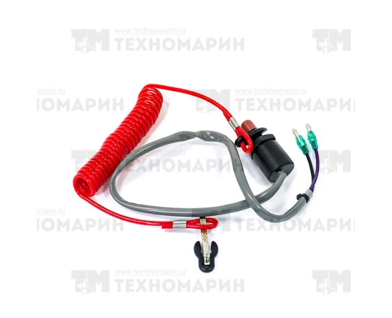 Кнопка аварийного выключения двигателя с чекой Suzuki 37830-89E02 Kacawa
