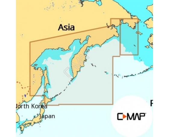 Карта MAX Камчатка и Курильские о-ва