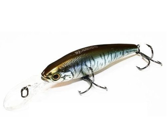 Воблер JACKALL Squad Shad 65 SP цвет hl bronze blue pike