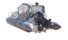 Надувная лодка Риб Мнев Раптор М-620АК (алюминиевое дно, каюта)
