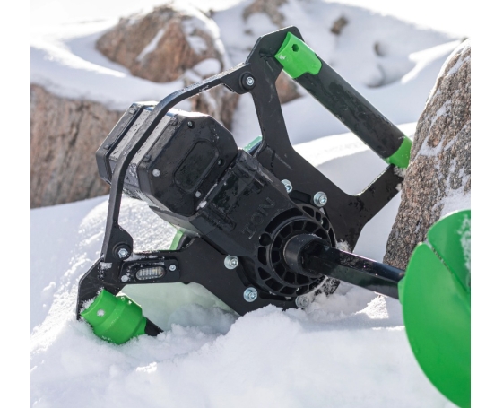 Электрический ледобур ION Alpha Poly 8" композитный шнек