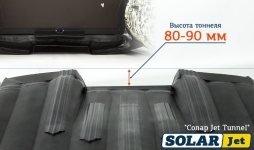 Купить Solar Надувная лодка Solar (Солар) 470 Strela Jet tunnel, Синий