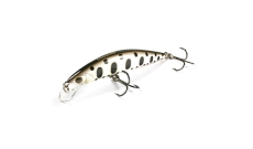 Воблер JACKALL TIMON Tricoroll 55HW white & black yamame