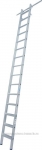 Приставная лестница STABILO 15 ступ, две пары крюков