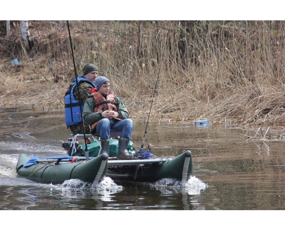 Катамаран рыбака Вольный ветер Дельта 380 14002