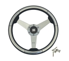 Колесо рулевое ULTRAFLEX LINOSA S/S серебристое