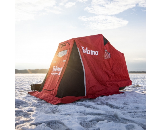 Зимняя палатка на санях Eskimo Wide 1 Inferno- 1 Man, Swivel Seat, Fully Insulated