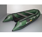 Надувная лодка Solar (Солар)-380 Jet tunnel Зеленый