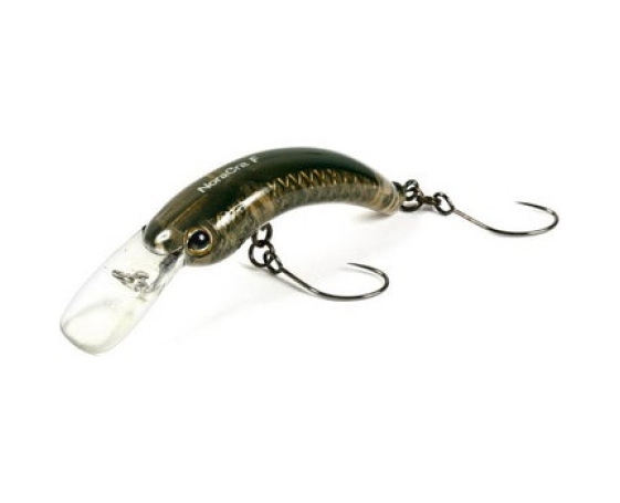 Воблер JACKALL TIMON Noracra 42F is smoke olive