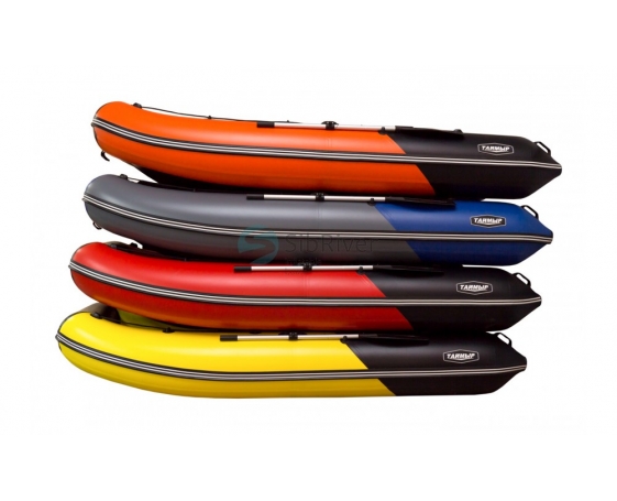 Надувная лодка SibRiver Таймыр-360 Люкс (красно-черная)