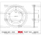 Звезда для мотоцикла ведомая B6839-40 RK Chains