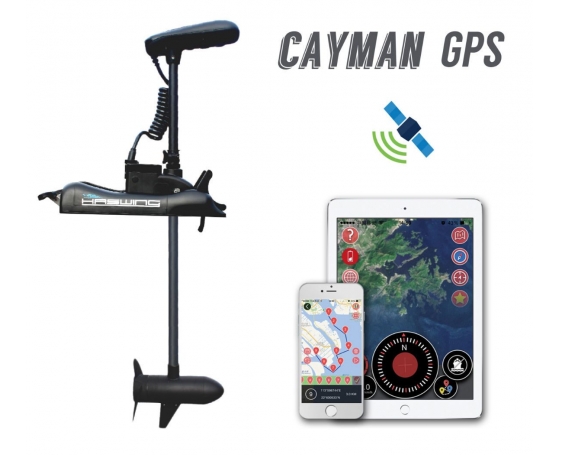 Электрический лодочный мотор Haswing Cayman B 55 lbs GPS
