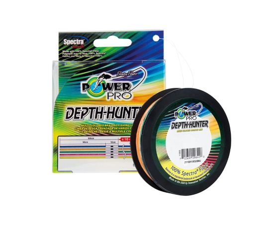 Плетенка Power Pro 150м Depth Hunter (Multicolor) 0,06 PP150MCJ006