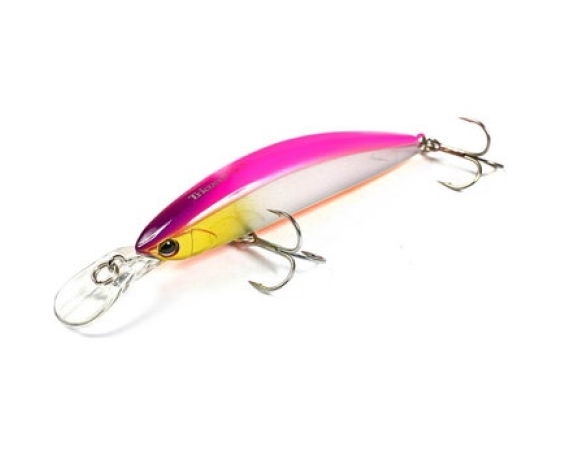 Воблер JACKALL TIMON Tricoroll GT 72MD-F pearl pink purple