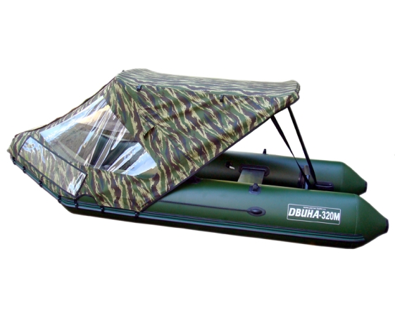 Надувная лодка Парус Двина-320М-С-киль-ход.тент