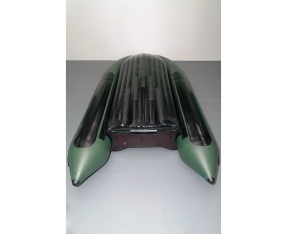 Надувная лодка Solar (Солар)-420 Jet tunnel Зеленый