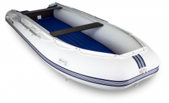 Купить Solar Надувная лодка Солар 480 Jet Tunnel светло-серый