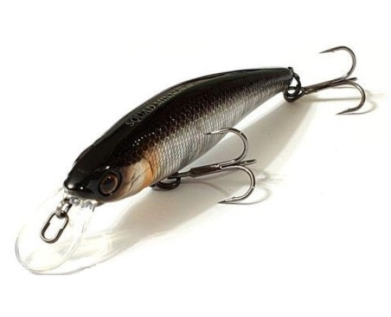 Воблер JACKALL Squad Minnow 95 SP цвет HL Silver & Black