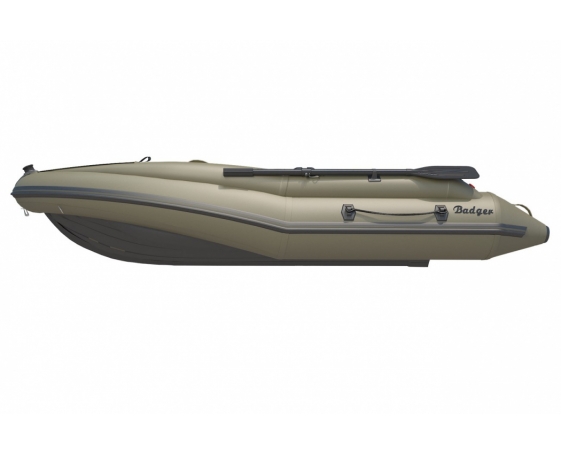 Надувная лодка Badger ARL420 с штормовым бортов (Олива)