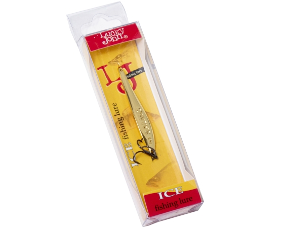 Блесна вертикальная зимняя Lucky John S-2 с тр. 03.0г G блистер арт.8275-G