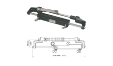 Гидроцилиндр  ULTRAFLEX 94 куб.см мод.3 UC94-OBF/3